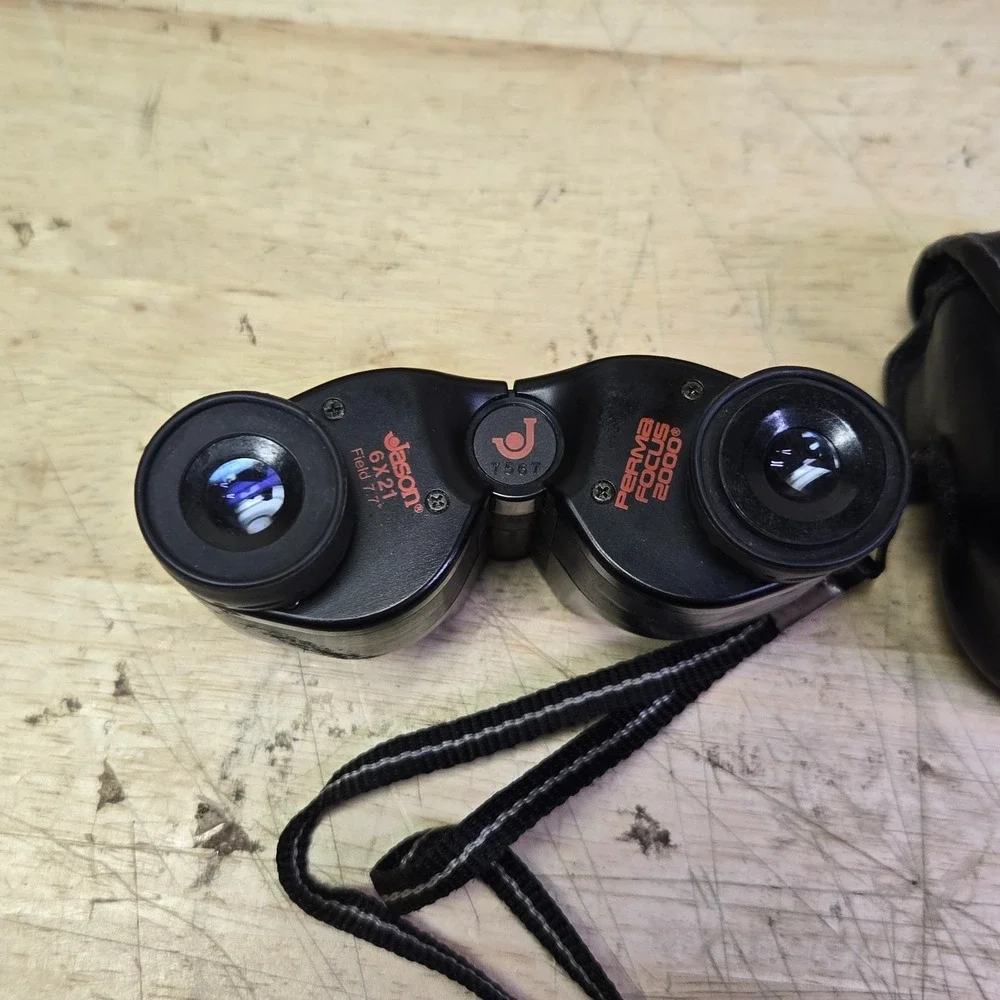 Binoculars JASON 6x21 Perma Focus 2000 Small Compact Pocket Field 7.7